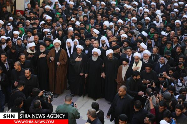 دسته عزاداری فاطمیه طلاب و علمای نجف دسته عزاداری فاطمیه طلاب و علمای نجف