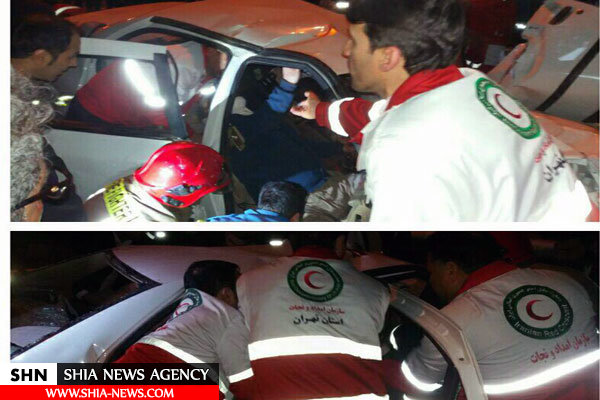 افزایش قربانیان سقوط پل عابر پیاده در پاکدشت + تصویر