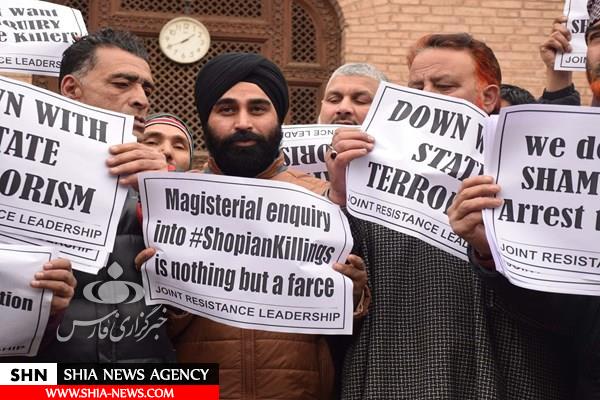 گسترش نا‌آرامی‌ها در کشمیر به روایت تصویر