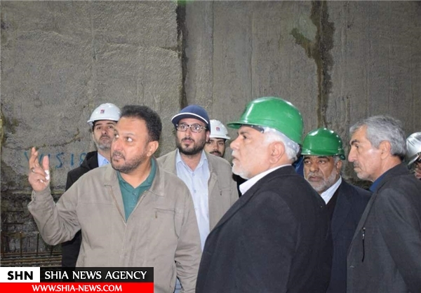 بازدید رئیس ستاد بازسازی عتبات از پیشرفت طرح توسعه حرم امام حسین(ع)