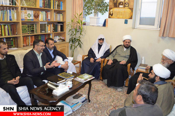 دیدار محققان عراقی با آیتالله العظمی صافی گلپایگانی دیدار محققان عراقی با آیتالله العظمی صافی گلپایگانی