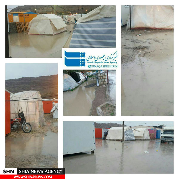 تصویر چادرهای در آب فرورفته زلزله زدگان سرپل ذهاب تصویر چادرهای در آب فرورفته زلزله زدگان سرپل ذهاب