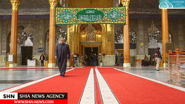 تصاویرحرم مطهر کاظمین(ع) گلباران شد تصاویرحرم مطهر کاظمین(ع) گلباران شد