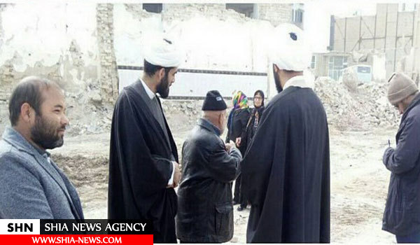 حضور نمایندگان آیت الله العظمی وحید خراسانی در مناطق زلزلهزده+ تصویر حضور نمایندگان آیت الله العظمی وحید خراسانی در مناطق زلزلهزده+ تصویر