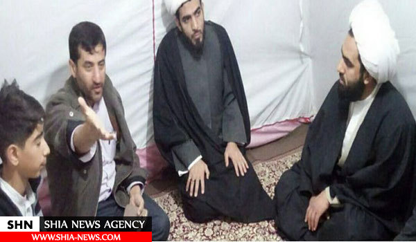 حضور نمایندگان آیت الله العظمی وحید خراسانی در مناطق زلزلهزده+ تصویر حضور نمایندگان آیت الله العظمی وحید خراسانی در مناطق زلزلهزده+ تصویر