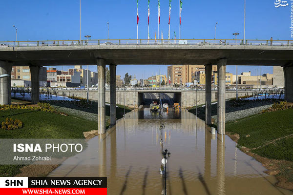 تصویر نشست زمین در قم تصویر نشست زمین در قم
