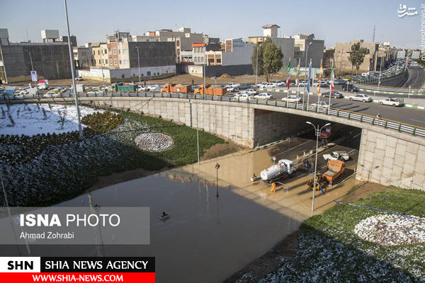 تصویر نشست زمین در قم تصویر نشست زمین در قم