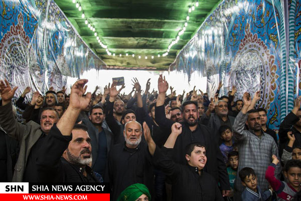 تصاویر عزاداری رحلت حضرت ام البنین در حرم حضرت عباس(ع)