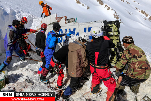 تصاویر پیدا شدن قطعات جدید هواپیمای تهران - یاسوج