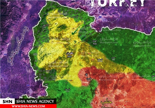 اعزام حدود 2000 نیروی کُرد سوریه به منطقه «عفرین»+تصاویر