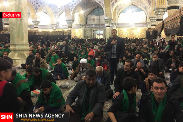 اختصاصی عزاداری بزرگ فرزندان فاطمی با حضور سه هزار دانش آموز سادات قم