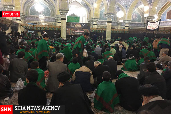 اختصاصی عزاداری بزرگ فرزندان فاطمی با حضور سه هزار دانش آموز سادات قم