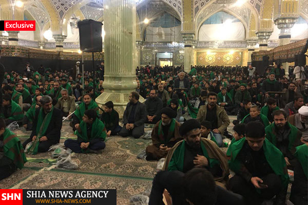 اختصاصی عزاداری بزرگ فرزندان فاطمی با حضور سه هزار دانش آموز سادات قم