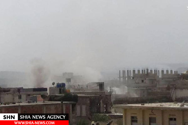 تشدید حملات خمپاره‌ای به فوعه و کفریا + تصویر