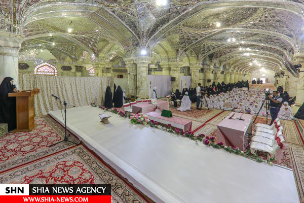 جشن تکلیف دختران در حرم امام علی(ع)