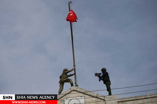 تصاویر اشغال عفرین سوریه توسط ارتش ترکیه