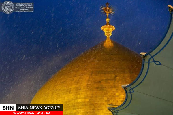 تصاویر زیبا از بارش باران در حرم مطهر امیرالمؤمنین(ع) تصاویر زیبا از بارش باران در حرم مطهر امیرالمؤمنین(ع)
