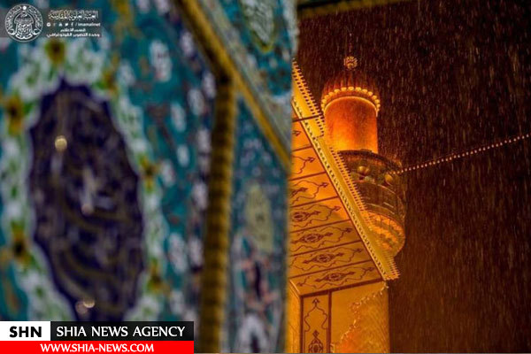 تصاویر زیبا از بارش باران در حرم مطهر امیرالمؤمنین(ع) تصاویر زیبا از بارش باران در حرم مطهر امیرالمؤمنین(ع)