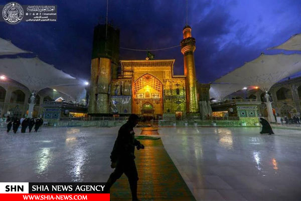 تصاویر زیبا از بارش باران در حرم مطهر امیرالمؤمنین(ع) تصاویر زیبا از بارش باران در حرم مطهر امیرالمؤمنین(ع)