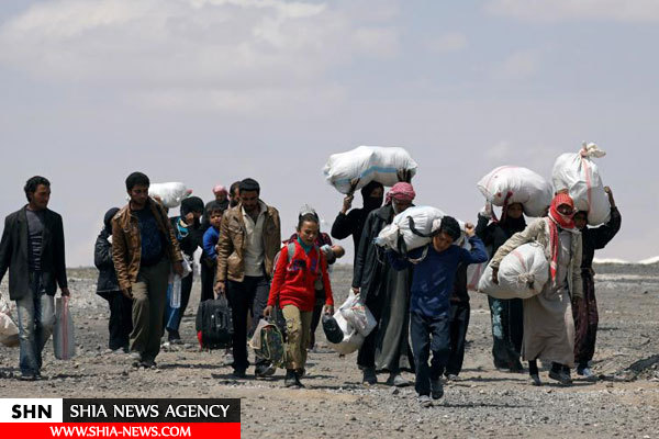 مردم رقه هم از دست داعش می گریزند