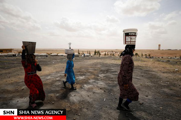 مردم رقه هم از دست داعش می گریزند