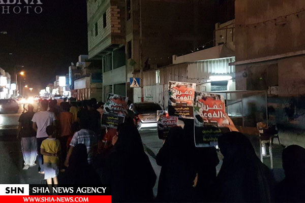 تصاویر اعلام همبستگی مردم بحرین با شیعیان فوعه و کفریا