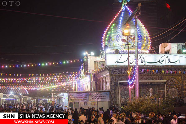 آغاز مراسم روشن کردن هزاران شمع در کربلای معلی+ تصاویر