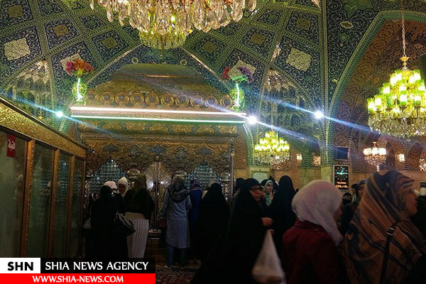 حال و هوای حرم حضرت رقیه(س) در نیمه شعبان + تصاویر حال و هوای حرم حضرت رقیه(س) در نیمه شعبان + تصاویر