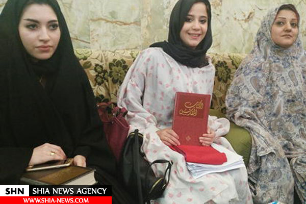 مسیحیان بغداد حرم امام حسین(ع) را زیارت کردند+ تصاویر