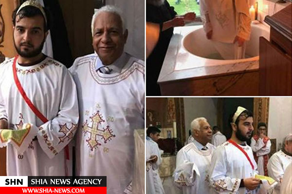 قاضی شرعی جبهه‌النصره مسیحی شد+ تصاویر