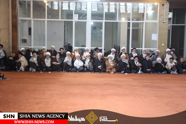 تصاویر مراسم عزاداری بیت آیت الله سیستانی در سالروز شهادت امام موسی کاظم(ع)