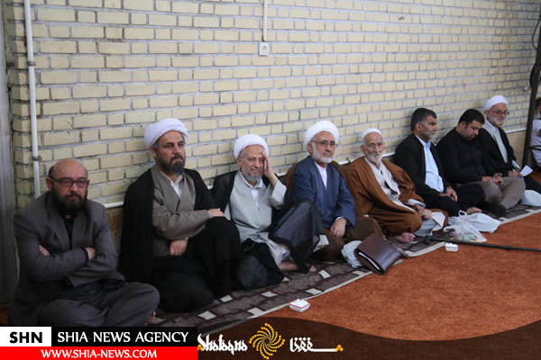 تصاویر مراسم عزاداری بیت آیت الله سیستانی در سالروز شهادت امام موسی کاظم(ع)