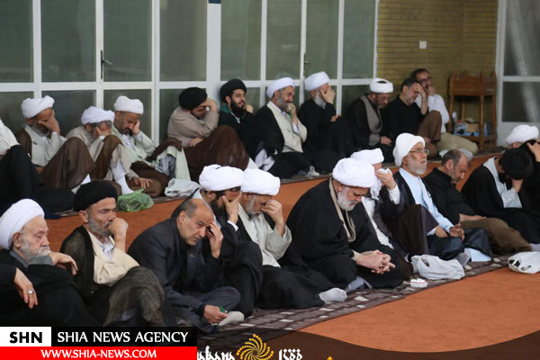 تصاویر مراسم عزاداری بیت آیت الله سیستانی در سالروز شهادت امام موسی کاظم(ع)