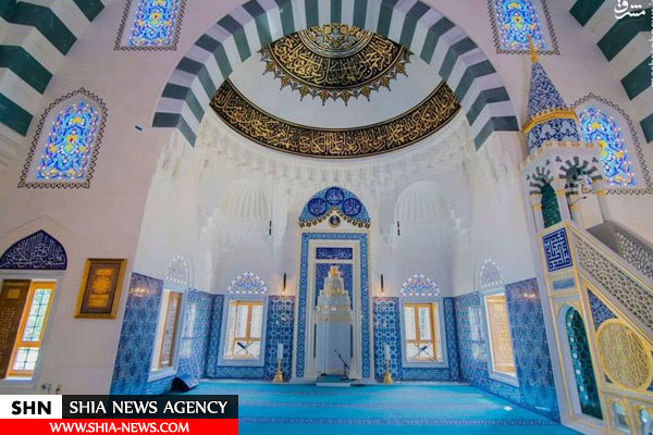 تصویر مسجدی زیبا در آمریکا تصویر مسجدی زیبا در آمریکا