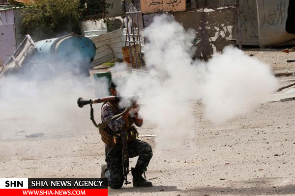 جنگ چریکی و خانه به خانه نیروهای عراقی و داعش+ تصاویر