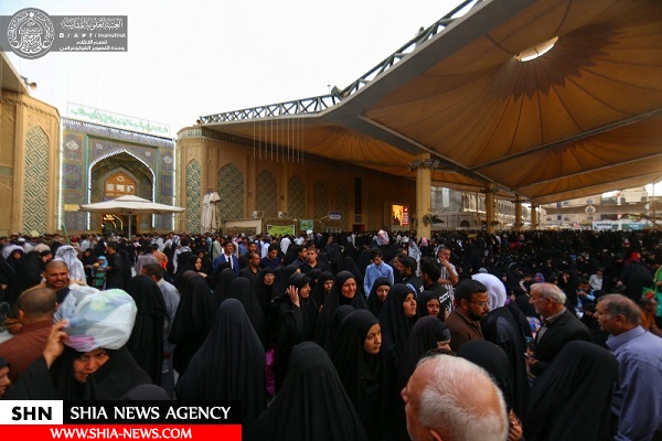 پذیرایی حرم علوی از حضور میلیونی زائران در عید مبعث