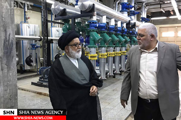 تصاویر بازدید نماینده آیت الله سیستانی از بیمارستان امیرالمؤمنین(ع)