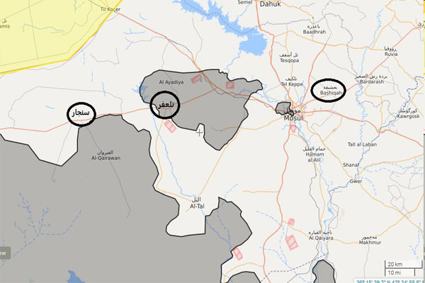 طرح ترکیه برای اشغال سه شهر شمال عراق