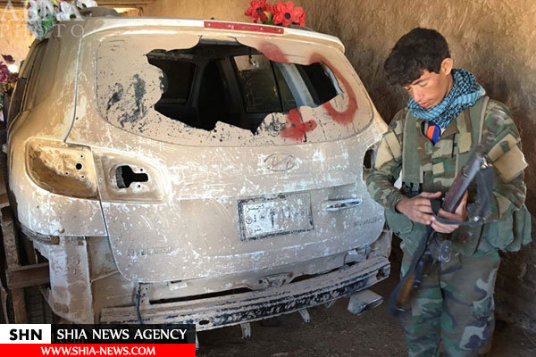 کشف خودروی شاسی‌ بلند انتحاری داعش+ تصویر