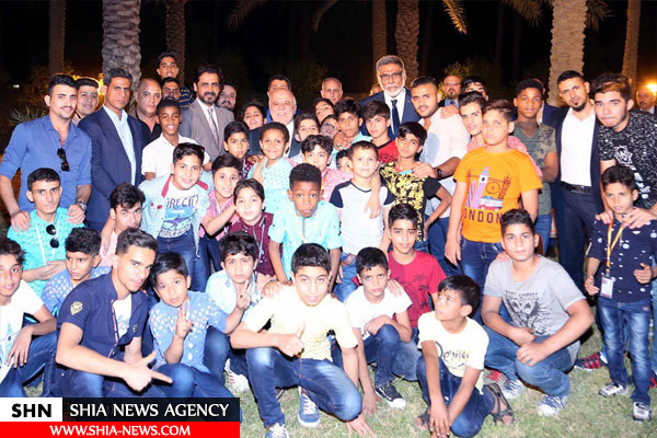تصاویر افطار نخست وزیر عراق با کودکان یتیم