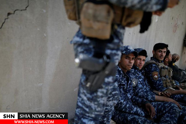 تصاویری از خط مقدم نبرد با تکفیری ها در موصل