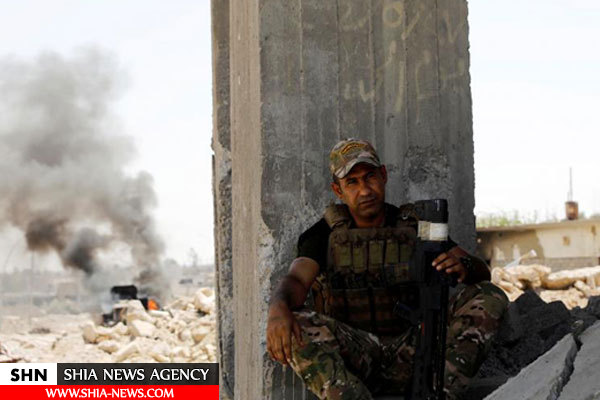 تصاویری از خط مقدم نبرد با تکفیری ها در موصل