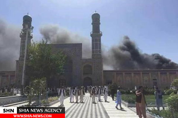 انفجار مقابل مسجد جامع هرات+ تصاویر
