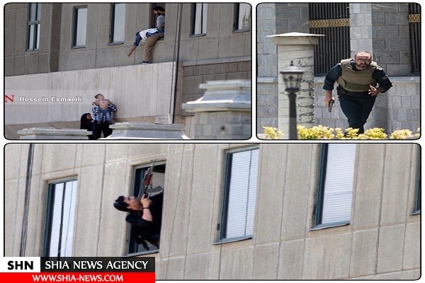 تصاویر تیراندازی در مجلس و حرم امام خمینی (ره)