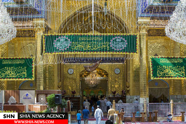 تصاویر حرم حضرت عباس(ع) در آستانه میلاد امام حسن مجتبی(ع)