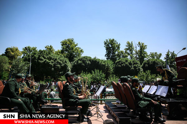 تصاویر تشییع پیکر شهدای حادثه تروریستی تهران