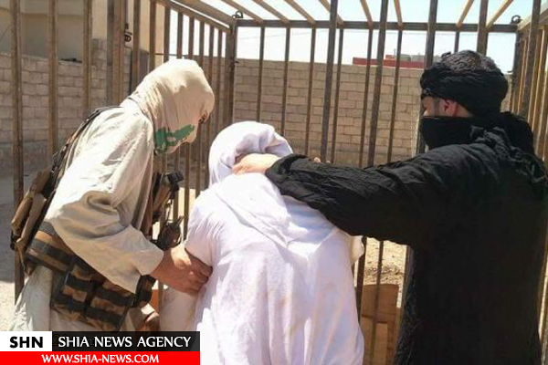 فریادهای زن جوان ایزدی در قفس آتشین داعش + تصاویر