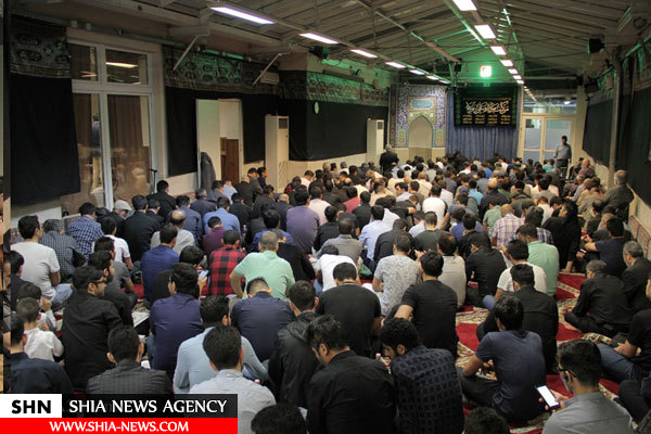 تصاویر مراسم احیای شب قدر در قلب اروپا