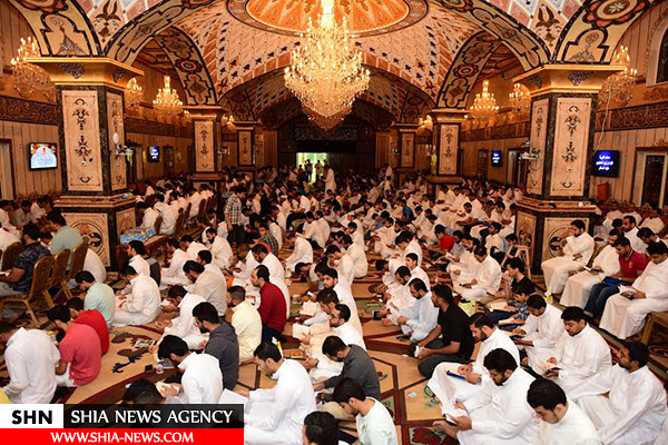 مراسم احیای شب بیست و سوم ماه رمضان همراه با شیعیان قطیف عربستان+ تصاویر