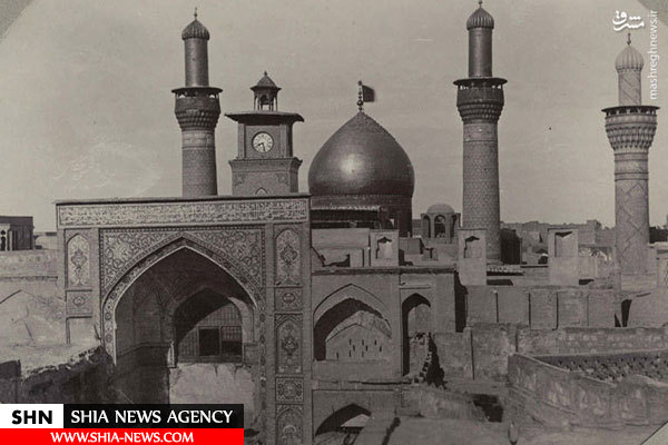 قدیمی‌ترین تصویر از حرم سید الشهداء در کربلا